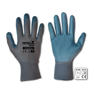 Nitrox Grey Gloves